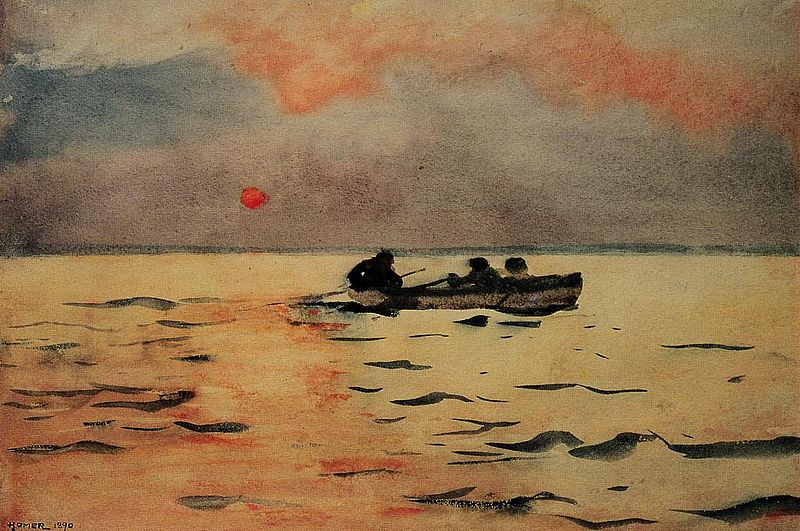 800px-Winslow_Homer_Rowing_Home